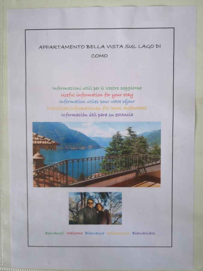 Appartamento "Bella Vista" Sul Lago Di Como Faggeto Lario Eksteriør bilde